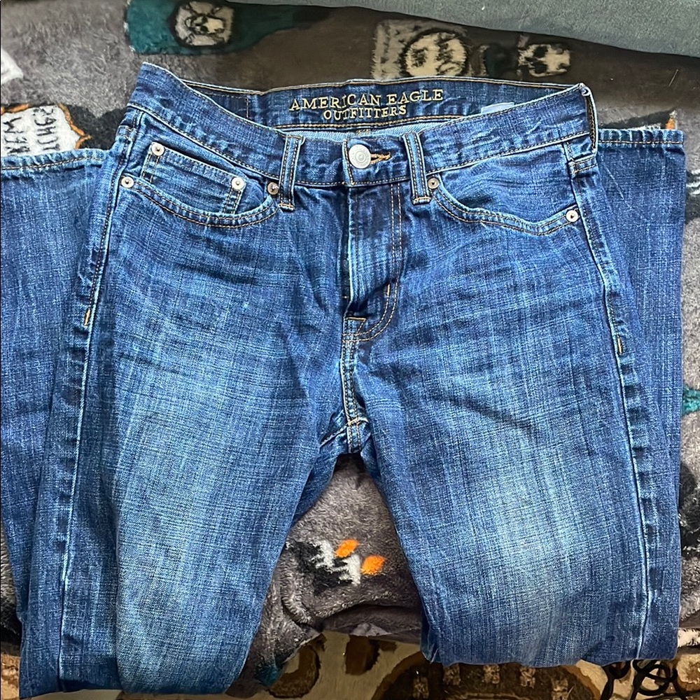 American Eagle Outfitters Blue original boot cut jeans